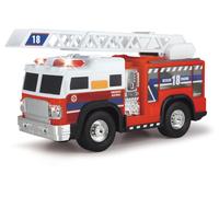Auto Dei Pompieri 30Cm Con Luce E Suono E Scala Giocattolo Per Bambini