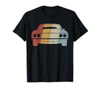 Auto d'Epoca Classica retrò Anni '80 Anni '90 Stile Grafica Muscle Car Maglietta