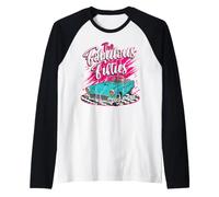 Auto d'Epoca degli Year '50 Favolosi Year '50 Sock Hop Maglia con Maniche Raglan
