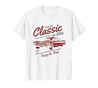 Auto d'epoca d'epoca - Uomo e Donna - American Muscle Car Maglietta