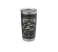 Auto d'epoca Hot Rod Custom Men Classic Car Bicchiere termico in acciaio inox doppia parete