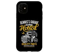 Auto d'epoca Hotrod Garage Dennis Design di Dennis Custodia per iPhone 11