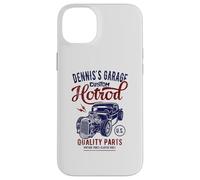 Auto d'epoca Hotrod Garage Dennis Design di Dennis Custodia per iPhone 14 Plus
