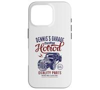 Auto d'epoca Hotrod Garage Dennis Design di Dennis Custodia per iPhone 16 Pro