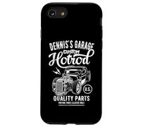 Auto d'epoca Hotrod Garage Dennis Design di Dennis Custodia per iPhone SE (2020) / 7/8