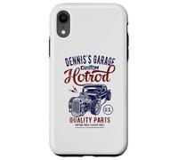 Auto d'epoca Hotrod Garage Dennis Design di Dennis Custodia per iPhone XR