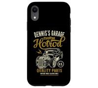 Auto d'epoca Hotrod Garage Dennis Design di Dennis Custodia per iPhone XR