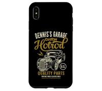 Auto d'epoca Hotrod Garage Dennis Design di Dennis Custodia per iPhone XS Max