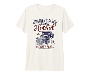 Auto d'Epoca Hotrod Garage di Jonathan Jonathan Design Maglietta Premium