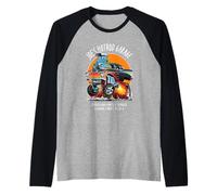 Auto d'Epoca Joe's Hotrod Garage Joe Design Maglia con Maniche Raglan