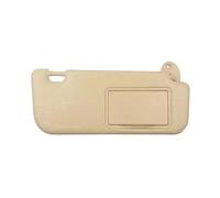 auto destra sinistra parasole Auto Anteriore Sinistra/Destra Sun Visor Pannello Con Specchio Per Il Trucco Ricambio Per Toyota Per Corolla Per E160 E170 2014 2015 2016 2017(Beige Right)