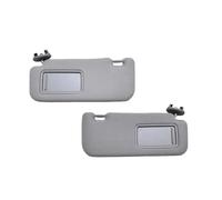 auto destra sinistra parasole Per Toyota Per Auris Per Corolla 2007-2013 Car Interior Sun Visor Con Specchio Grigio Beige Ombra Sinistra Destra Lato Passeggero Conducente(Grey Left and Right)
