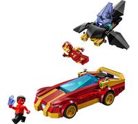 LEGO MARVEL 76310 AUTO DI IRON MAN E BLACK PANTHER CONTRO HULK ROSSO