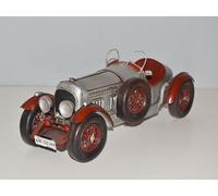 Auto Di Latta Nostalgia Modello Auto D'Epoca Marca Bentley 1927 Roadster L 33 Cm