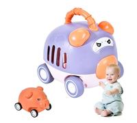 Auto Di Ritorno Per Bambini | Veicolo Educativo Interattivo,Giocattolo Auto Inerzia - Per Ragazzi Gioco Al Coperto Attività Famiglia Regalo Di Festa Scuola Compleanno Asilo