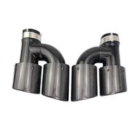 Auto Di Scarico Coda Punta Silenziatore Tubo Di Scarico Per A3 A4 A5 A6 S4 S5 S6 S7 304 Ugello In Acciaio Inox Di Scarico 1 Coppia