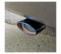 Auto Di Scarico Punta Trim Per Nissan Per Sentra Per Sylphy B17 2013-2021 Modificata Coda Posteriore Gola Liner Tubo Scappamento Silenziatore(Style-D)