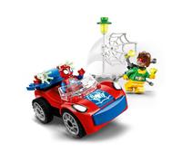 Auto di SpiderMan e Doc Ock Marvel con personaggi Lego