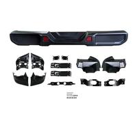 Auto Diffusore Paraurti Posteriore Per Jeep Per Wrangler JL Conversione Paraurti Posteriore Protezione Barre Anteriori Ganci Traino 2018-2024 Esterno(Car rear bar)