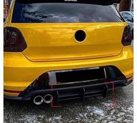 Auto Diffusore Paraurti Posteriore per V-W Polo GTI 2011-2018, ABS Posteriore Spoiler Diffusore Labbro Kit Corpo Splitter Accessori
