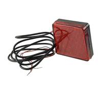 Auto Diffusore Paraurti Posteriore Vera Rosso Luce Freno Lampada Accessori