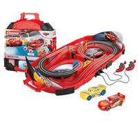 Carrera Speed Arena Race Case: Disney Pixar Cars, 2,77 metri, con Saetta McQueen e Dinoco Cruz, adatto a partire dai 3 anni in su