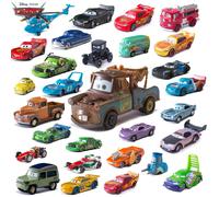 Auto Disney Pixar Auto Saetta McQueen Mater Jackson Storm Il Re Mater 1:55 In Lega di Metallo Auto Giocattolo Modello Giocattoli Per Bambini Regali