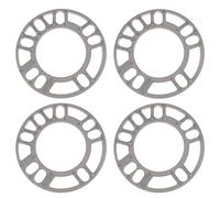 Auto Distanziali 4 Pcs 5mm Car Wheel Spacer Spessori Piatto 4 5 STUD Universale Per Auto 4x100 4x114.3 5x100 5x108 5x114.3 5x120 Ecc