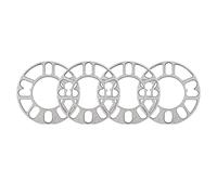 Auto Distanziali 4Pcs 5 Millimetri Universale In Alluminio Auto Ruota Spacer Piastra Spessori Per 4x100 4x114.3 5x100 5x108 5x114.3 5x120