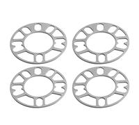 Auto Distanziali 4Pcs Distanziali Ruota In Alluminio Spessori Piatto Per 4X100 4X114.3 5X100 5X108 5X114.3 5X120 Distanziali Ruota Auto Prigioniero(5mm)
