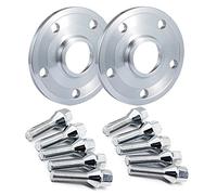 Auto Distanziali 5x120 Distanziali Ruota Auto Per BMW E90 Per M1 Per M3 Per M6 E36 E65 72.6mm Centric Guarnizione Ruota Flangia Adattatore centro Ruota + Dado Aletta(15mm 40mm M14x1.25 Silver)