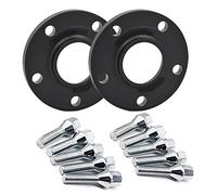Auto Distanziali 5x120 Distanziali Ruota Auto Per BMW E90 Per M1 Per M3 Per M6 E36 E65 72.6mm Centric Guarnizione Ruota Flangia Adattatore centro Ruota + Dado Aletta(15mm 40mm M12x1.5 Black)