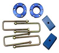 Auto Distanziali Per Mitsubishi Per Triton L200 2005-2014 Distanziatori Sospensione Anteriore Alluminio Sollevare Kit Elicoidale Puntone Ammortizzatori Distanziatori Molla Rialzo(Front+rear spacers)