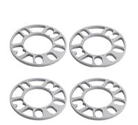 Auto Distanziali Ruota 4 Pezzi 3/5/6/8/10 Mm Distanziali Universali Per Ruote Adattatori Per Mozzi Ruota Allargati Per Auto Wheel Spacers Adapters(4 Pcs 8mm Spacer)