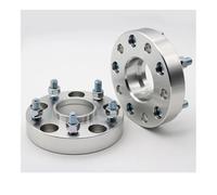 Auto Distanziali Ruota Per OPEL Per Magna Per Zafira Per Omega Vectra Corsa OPC Meriva B 2 Pezzi 15/20/25/35 Mm PCD 5x110 CB 65,1 Mm Adattatore Distanziale Ruota(2PCS 20mm Silver)