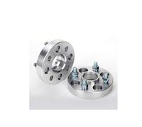 Auto Distanziali Ruota Universali 2 Pezzi PCD 4x114,3 15/20/25/30/35 Mm Hubcentric 60,1 Mm Dado 12 * 1,25 4 Lug Adattatori Distanziali Ruote Auto Wheel Spacers Adapters(2PCS 30mm Silver)
