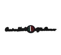 Auto Distintivo Emblema Adesivo per Alfa Romeo 159 2005 2011, Auto Distintivo Dell'emblema Adesivi -Auto Logo Emblema Adesivi, Auto Stemmi Decorazioni,A Black