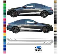 Auto-Dress Strisce Laterali Set Adesivi per Mercedes E-Klasse C207 - AMG One