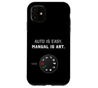 Auto è facile, manuale è arte. Per fotografi professionisti Custodia per iPhone 11