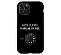 Auto è facile, manuale è arte. Per fotografi professionisti Custodia per iPhone 11 Pro