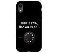 Auto è facile, manuale è arte. Per fotografi professionisti Custodia per iPhone XR