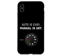 Auto è facile, manuale è arte. Per fotografi professionisti Custodia per iPhone XS Max