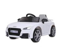 Auto elettrica a pedali Audi TT RS bianca 12V per bambini - Nouvo