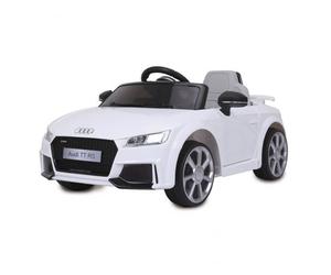 Auto elettrica a pedali Audi TT RS bianca 12V per bambini - Nouvo