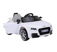Auto Elettrica Bambini 3-5 Anni Audi RS5 Bianca 12V Macchina a Batteria con 2 Motori + Telecomando RC + Luci + Suoni + Batteria Extra | INJUSA