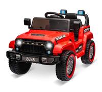 Auto elettrica da 12 V, per bambini, con telecomando da 2,4 G, Bluetooth, musica, clacson e fari, regalo per Natale/compleanno, veicolo elettrico per bambini dai 3 agli 8 anni