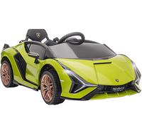 HOMCOM Macchina Elettrica per Bambini 12V con Telecomando Velocità 3-8km/h