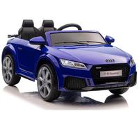 Auto Elettrica per Bambini Audi TT RS Roadster con Ruote EVA LED RC 12V Blu