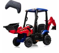 Auto elettrica per bambini con telecomando, 12 V, piccola auto fuoristrada con luce, sospensione e cintura di sicurezza, 2 modalità di funzionamento, LED, Bluetooth, musica, per bambini dai 3 anni in