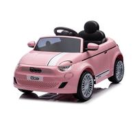 Auto Elettrica per Bambini Fiat 500e 12V-Rosa
